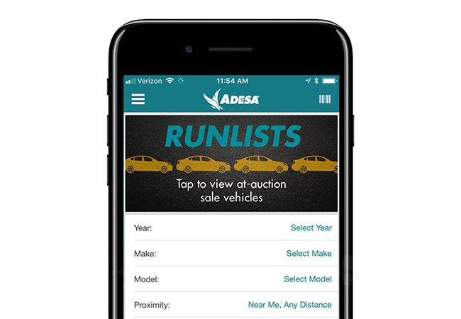ADESA Marketplace App Runlist